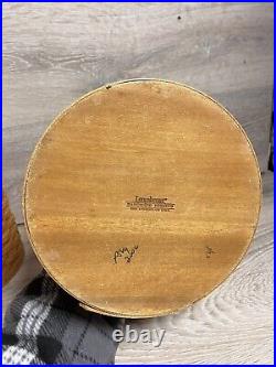 Longaberger 2006 Set of 4 CANISTER Baskets No Lids No Liner