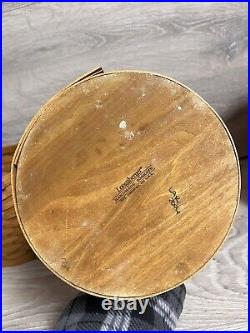 Longaberger 2006 Set of 4 CANISTER Baskets No Lids No Liner