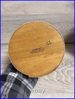 Longaberger 2006 Set of 4 CANISTER Baskets No Lids No Liner