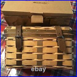 Longaberger 2007 Collector's Club ACT Trunk Set withLuggage Tag in CC Box NIB