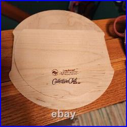 Longaberger 2008 CC Homestead Gathering Event Hoe Down Basket SET Signed