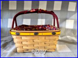 Longaberger 2008 Jelly Belly Basket Fest Set OR Easter Basket-Signed-NEW