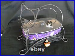 Longaberger 2009 Black Cat Basket Set Complete Brand New