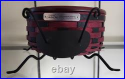 Longaberger 2009 Collector Club Lady Bug Basket Set