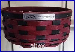 Longaberger 2009 Collector Club Lady Bug Basket Set