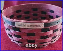 Longaberger 2009 Collector Club Lady Bug Basket Set Longaberger 2009 Collector Club Lady Bug Basket Set