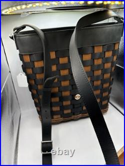 Longaberger 2009 Sales Achievement Rare Satchel Messenger Bag Longaberger 2009 Sales Achievement Rare Satchel Messenger Bag