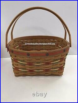 Longaberger 2010 Heritage Days Silent Auction Rare One of a Kind Basket