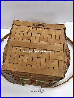 Longaberger 2010 Heritage Days Silent Auction Rare One of a Kind Basket