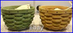 Longaberger 2010 Lemon AND Lime Basket Sets Great Price! Great Gifts