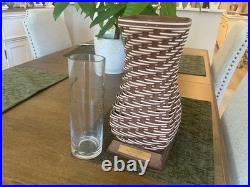 Longaberger 2010 National High Sales Award Basket Vase LIMITED SIGNED BY TAMI