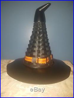 Longaberger 2011 Large Witch's Hat Basket Set Halloween