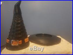 Longaberger 2011 Large Witch's Hat Basket Set Halloween