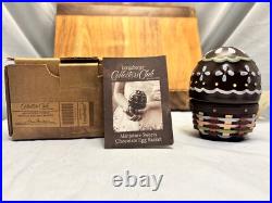 Longaberger 2012 Collectors Club Mini Sweets Chocolate Egg Baske-NIB-SHIPS FREE Longaberger 2012 Collectors Club Mini Sweets Chocolate Egg Baske-NIB-SHIPS FREE