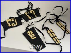 Longaberger 2012 Haunted House Combo- Metal Roof Topper & Door, Windows Tie-Ons