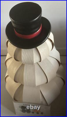 Longaberger 2012 Large Top Hat Snowman- NIB-SHIPS FREE