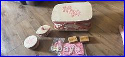 Longaberger 2012 White Horizon of Hope Basket Set 18th Ed. AVAIL JULY 2012 ONLY
