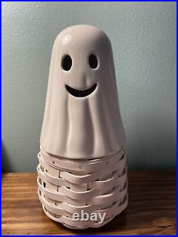 Longaberger 2013 Boo Ghost Basket Set Very Rare