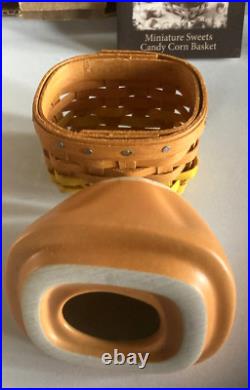 Longaberger 2013 Collectors Club Mini Candy Corn Basket Set-NIB-SHIPS FREE Longaberger 2013 Collectors Club Mini Candy Corn Basket Set-NIB-SHIPS FREE