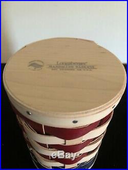 Longaberger 2013 Firecracker Basket Set