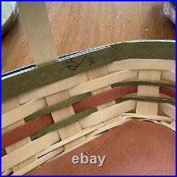 Longaberger 2013 Mothers Day Perennial Garden Set Combo Basket Lid Liner
