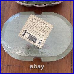 Longaberger 2013 Mothers Day Perennial Garden Set Combo Basket Lid Liner