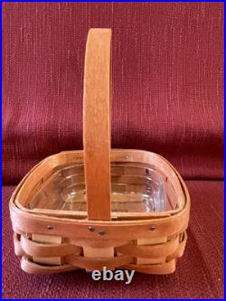 Longaberger 2014 Jelly Bean Baskets Set of 6 with Plastic Protectors