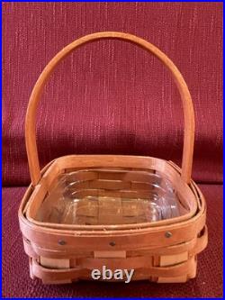 Longaberger 2014 Jelly Bean Baskets Set of 6 with Plastic Protectors