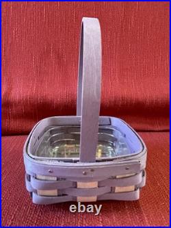 Longaberger 2014 Jelly Bean Baskets Set of 6 with Plastic Protectors