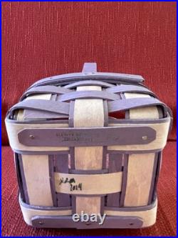 Longaberger 2014 Jelly Bean Baskets Set of 6 with Plastic Protectors