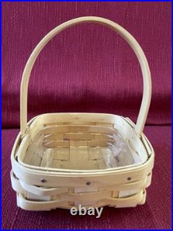 Longaberger 2014 Jelly Bean Baskets Set of 6 with Plastic Protectors