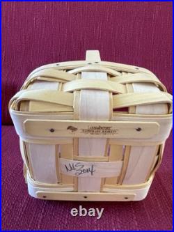 Longaberger 2014 Jelly Bean Baskets Set of 6 with Plastic Protectors