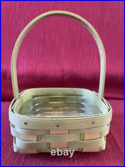Longaberger 2014 Jelly Bean Baskets Set of 6 with Plastic Protectors