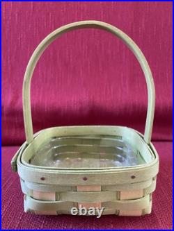 Longaberger 2014 Jelly Bean Baskets Set of 6 with Plastic Protectors