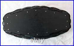 Longaberger 2015 R I P Black Coffin Basket 3 Piece RARE Halloween