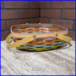 Longaberger 2016 Basket 12 Multi Color Forever Spring RARE