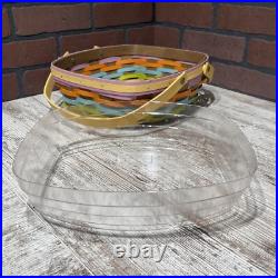 Longaberger 2016 Basket 12 Multi Color Forever Spring RARE