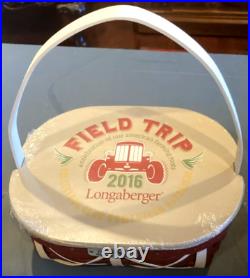 Longaberger 2016 Collectors Club Homestead Gath Barn Basket Set & Tractor-NEW Longaberger 2016 Collectors Club Homestead Gath Barn Basket Set & Tractor-NEW