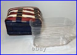 Longaberger 2017 Complete Set Of Everyday USA Patriotic Baskets