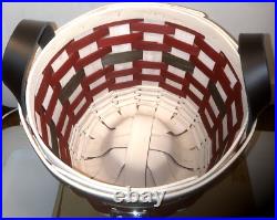 Longaberger 2022 Santa Belly Round Belly Basket Set-NEW