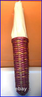 Longaberger 2023 Fall Indian Corn-Burgundy Multi-Weave-NEW Longaberger 2023 Fall Indian Corn-Burgundy Multi-Weave-NEW