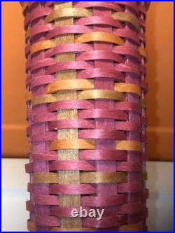 Longaberger 2023 Fall Indian Corn-Burgundy Multi-Weave-NEW Longaberger 2023 Fall Indian Corn-Burgundy Multi-Weave-NEW