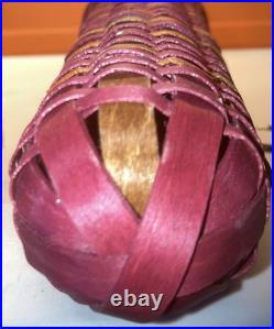 Longaberger 2023 Fall Indian Corn-Burgundy Multi-Weave-NEW Longaberger 2023 Fall Indian Corn-Burgundy Multi-Weave-NEW