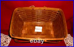 Longaberger 2023 MED MARKET BKT 1973 COLLECTION WARM BROWN! USA Longaberger 2023 MED MARKET BKT 1973 COLLECTION WARM BROWN! USA