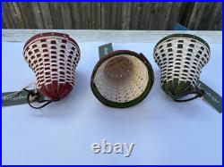 Longaberger 2024 Small Christmas's Bells Set Of 3