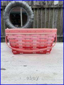 Longaberger 2025 Pink Basket Longaberger 2025 Pink Basket