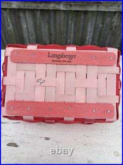 Longaberger 2025 Pink Basket Longaberger 2025 Pink Basket