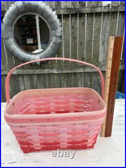 Longaberger 2025 Pink Basket Longaberger 2025 Pink Basket
