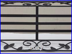 Longaberger 21-inch Long Window Box Basket with Wrought Iron Stand & Protector