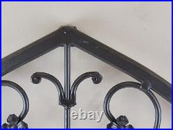 Longaberger 30 x 23 Wrought Iron Hanging Wall Decor Arch Dogwood Trellis
